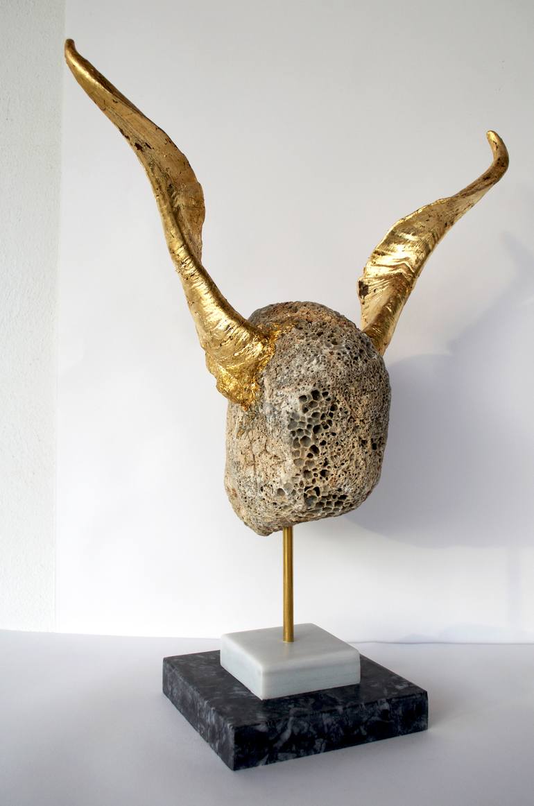 Original Conceptual Abstract Sculpture by Giorgos Papasotiriou