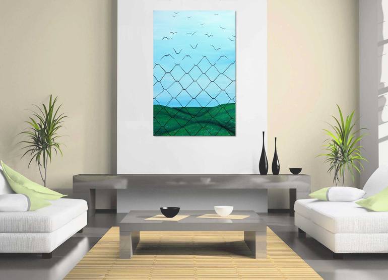 Original Abstract Fantasy Painting by Disha Dua