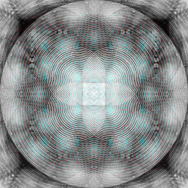 Print of Geometric Digital by Colin Fleming