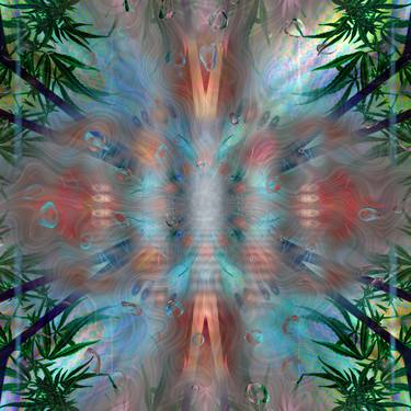 Print of Abstract Botanic Digital by Colin Fleming