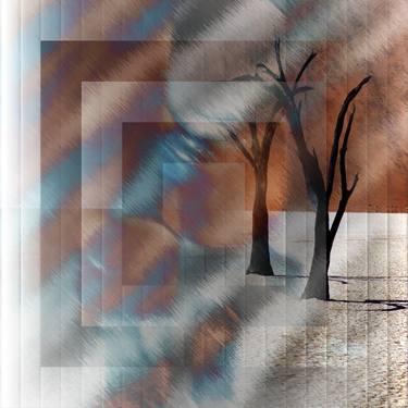 Original Abstract Landscape Digital by Colin Fleming