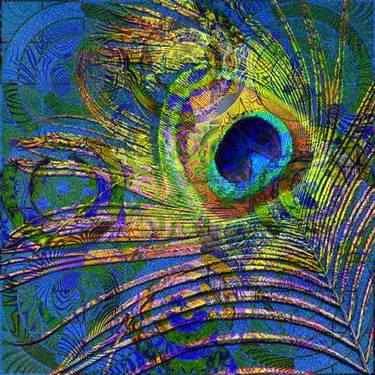Print of Abstract Animal Digital by Colin Fleming