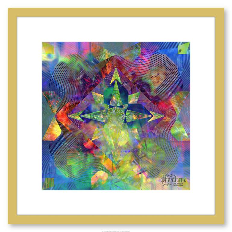 Original Abstract Digital by Colin Fleming