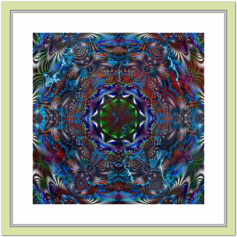 Original Abstract Expressionism Abstract Digital by Colin Fleming