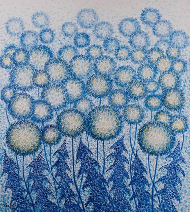 Print of Impressionism Floral Drawings by Viktoria Teslyuk