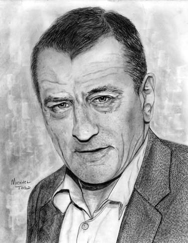 Print of Realism Celebrity Drawings by Michael Todd