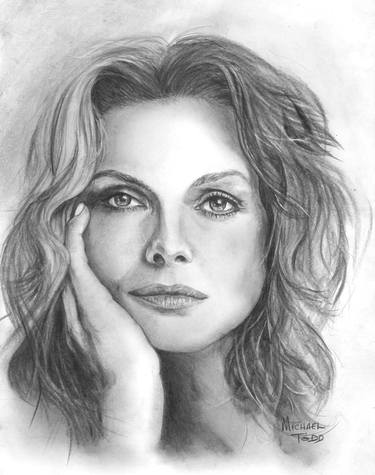 Original Realism Celebrity Drawings by Michael Todd