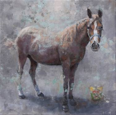 Print of Modern Horse Paintings by Erik Tierolf