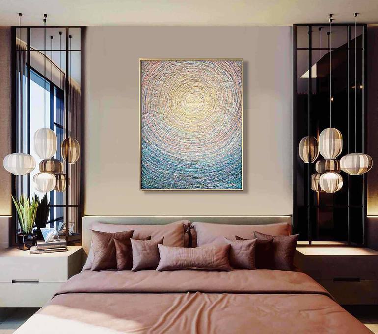 Original Expressionism Abstract Painting by Nadiia Antoniuk