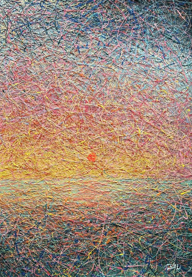 Original Modern Seascape Paintings by Nadiia Antoniuk