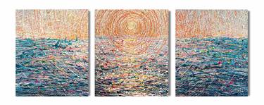 Original Impressionism Seascape Paintings by Nadin Antoniuk