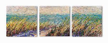 Original Impressionism Beach Paintings by Nadin Antoniuk