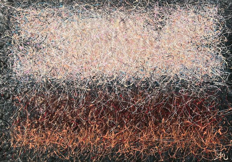Original Modernism Abstract Paintings by Nadiia Antoniuk