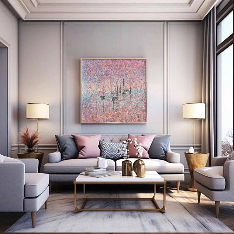 Original Impressionism Landscape Painting by Nadiia Antoniuk