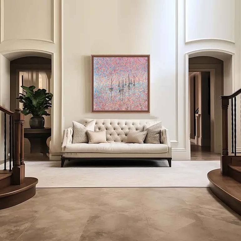 Original Impressionism Landscape Painting by Nadiia Antoniuk