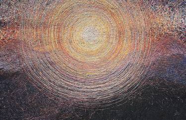 Original Impressionism Outer Space Paintings by Nadiia Antoniuk