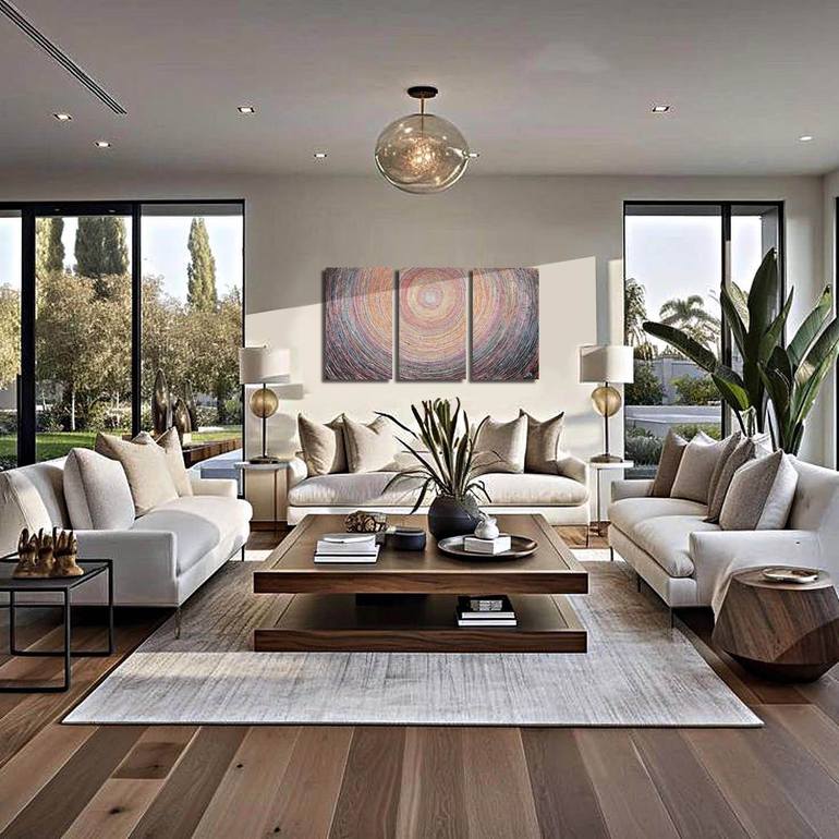 Original Impressionism Abstract Painting by Nadiia Antoniuk