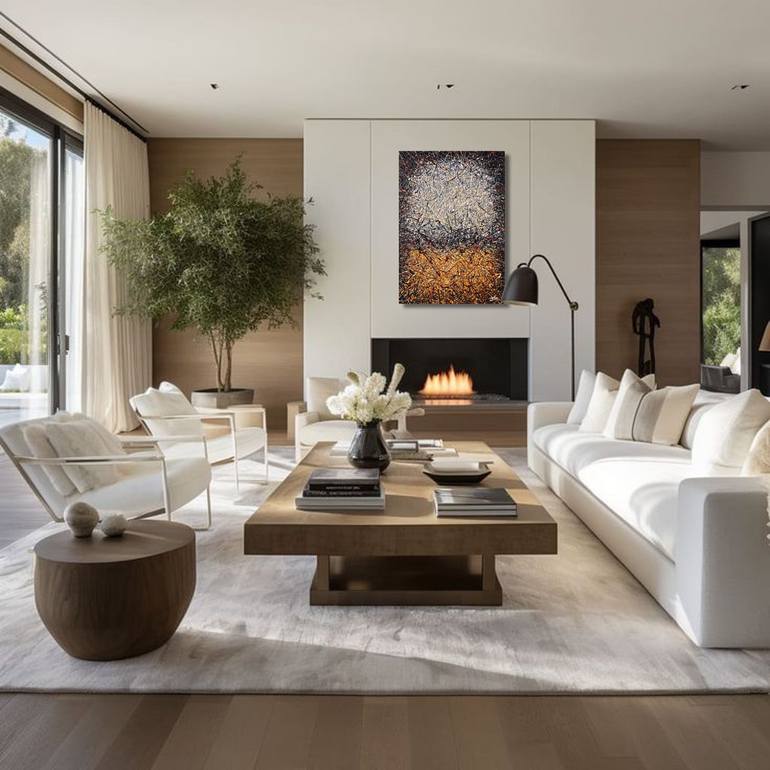 Original Impressionism Abstract Painting by Nadiia Antoniuk