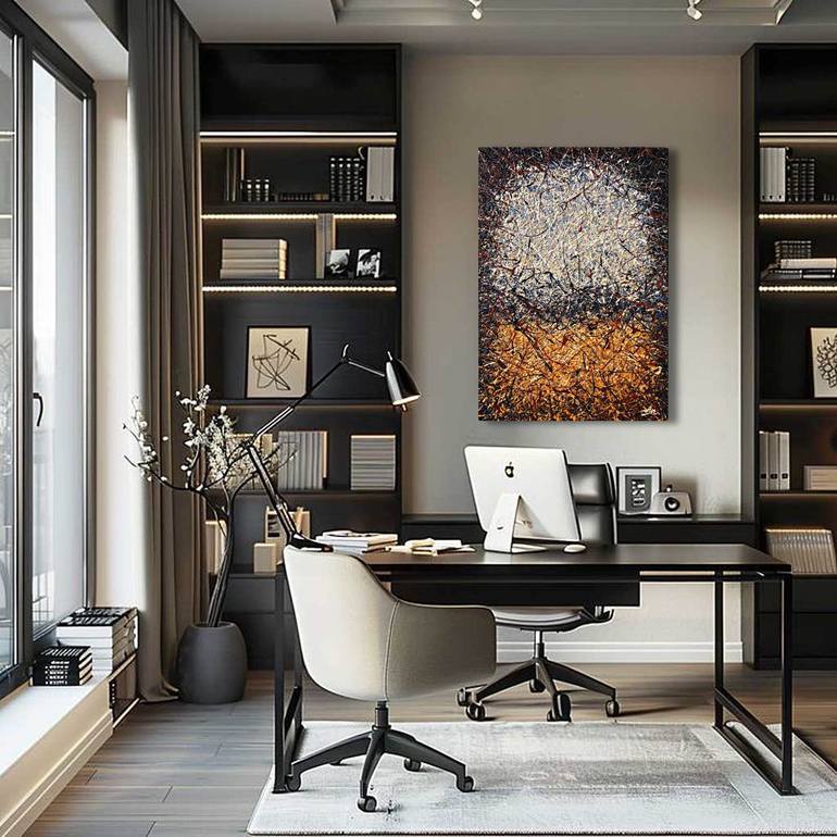 Original Impressionism Abstract Painting by Nadiia Antoniuk