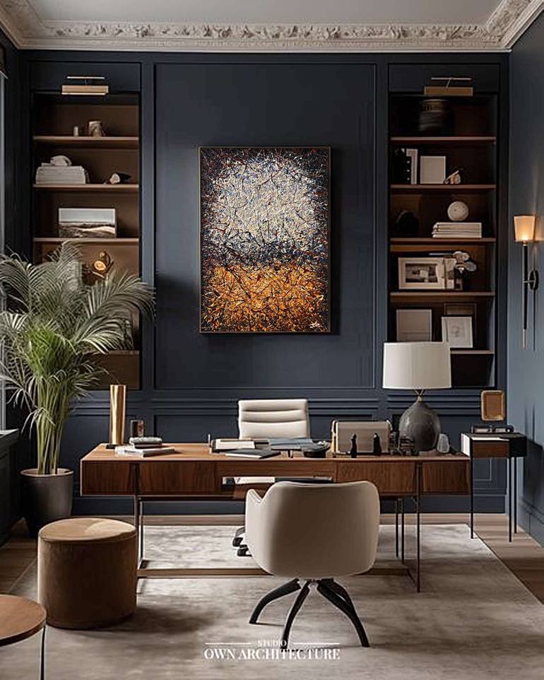 Original Impressionism Abstract Painting by Nadiia Antoniuk