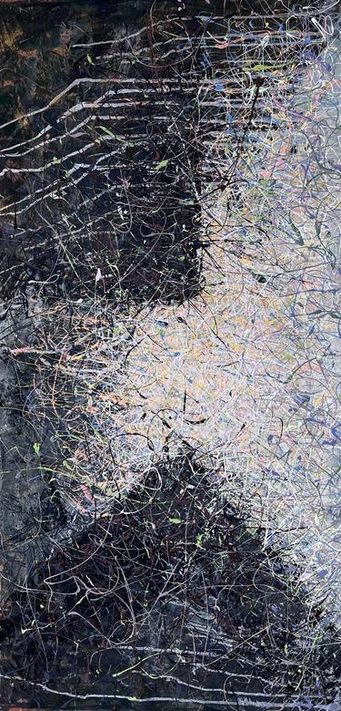 Original Impressionism Outer Space Paintings by Nadiia Antoniuk