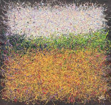 Original Abstract Expressionism Abstract Painting by Nadiia Antoniuk