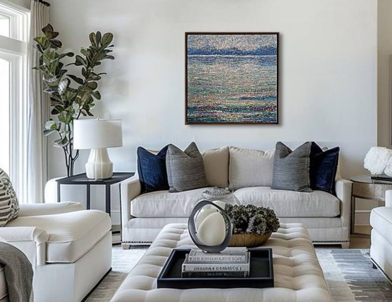 Original Abstract Expressionism Abstract Painting by Nadiia Antoniuk