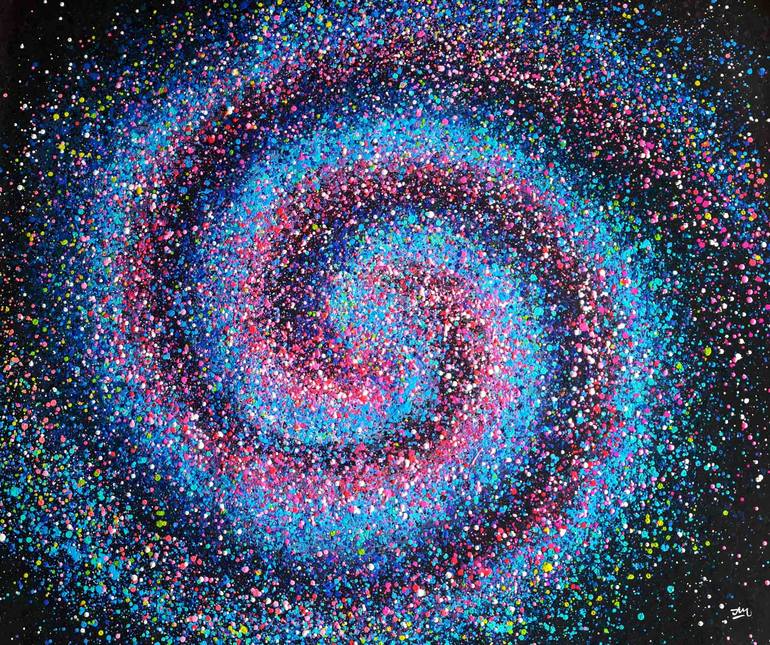 spiral galaxy art