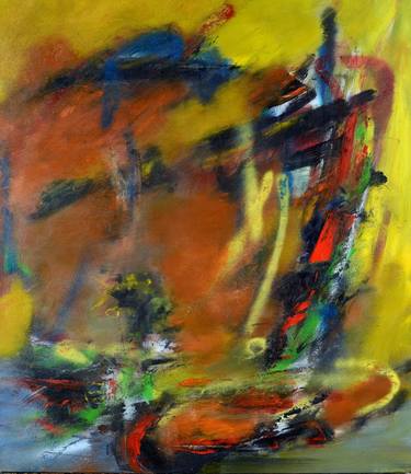 Original Abstract Painting by Visar Mulliqi