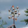Kinetic Wind Sculpture "Zinnia"