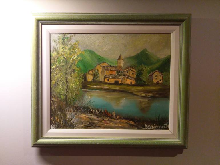 Original Home Painting by Mariona Teixidó Tejedor