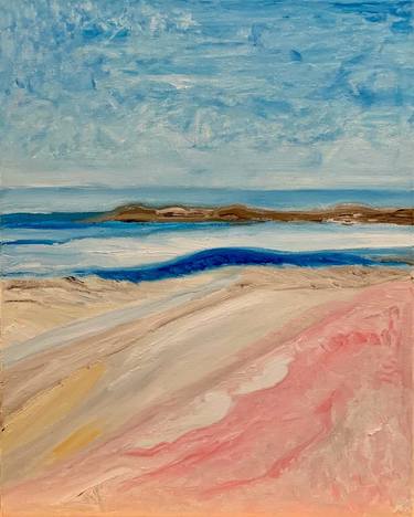 Original Impressionism Beach Paintings by Kat X