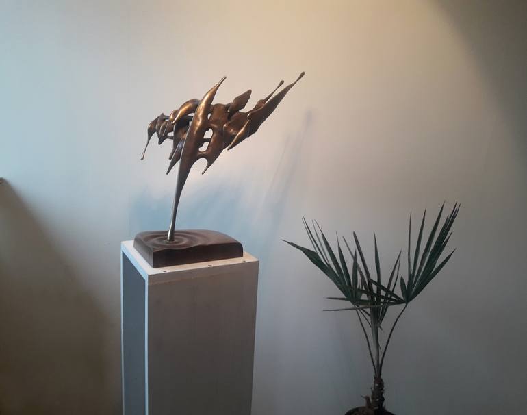 Original Surrealism Nature Sculpture by Vania Dimitrova And Svetoslav