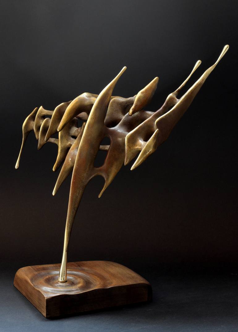 Original Surrealism Nature Sculpture by Vania Dimitrova And Svetoslav