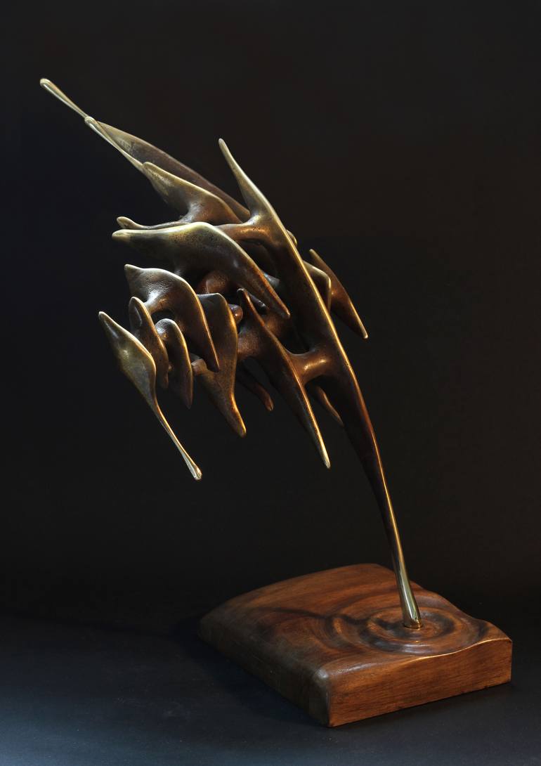 Original Surrealism Nature Sculpture by Vania Dimitrova and Svetoslav