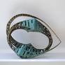 Video Link: https://www.youtube.com/watch?v=bkJWzoahob0
This original brass sculpture is one of the latest artworks of the talented professional Bulgarian contemporary sculptor Vania Dimitrova, inspired by modernism, dadaism and geometry. All 100% handmade, it is one extraordinary metal masterpiece and exquisite valuable home décor.