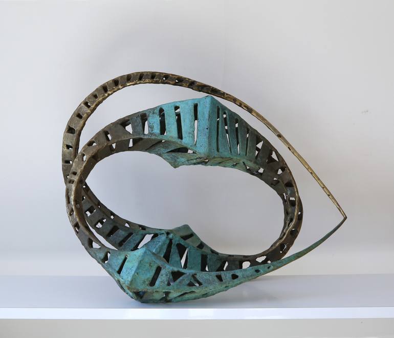 Original Geometric Sculpture by Vania Dimitrova and Svetoslav