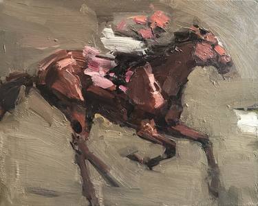 Original Expressionism Horse Paintings by Paul Christopher