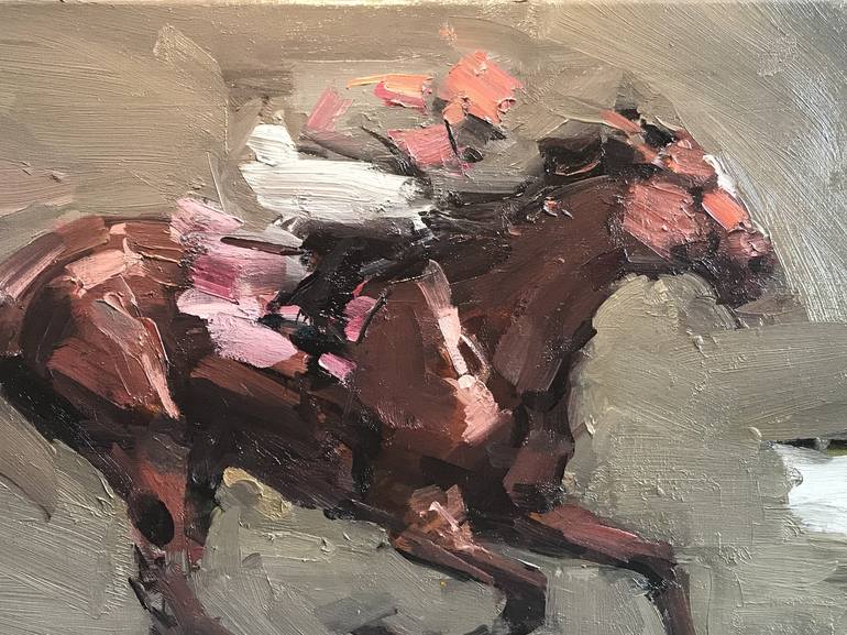 Original Horse Painting by Paul Christopher