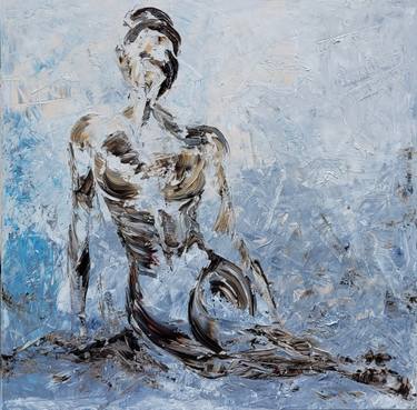 Original Abstract Body Paintings by Aleksandra Zielinska Misiun