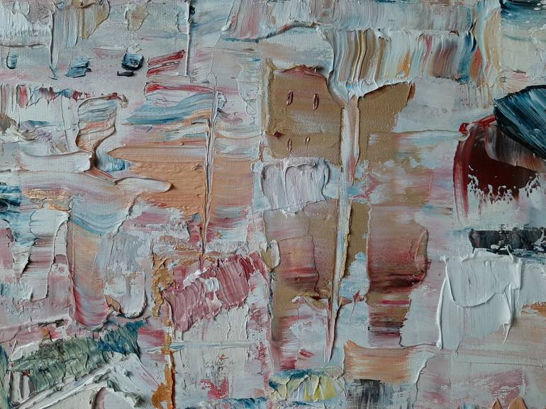 Original Abstract Expressionism Abstract Painting by Aleksandra Zielinska Misiun