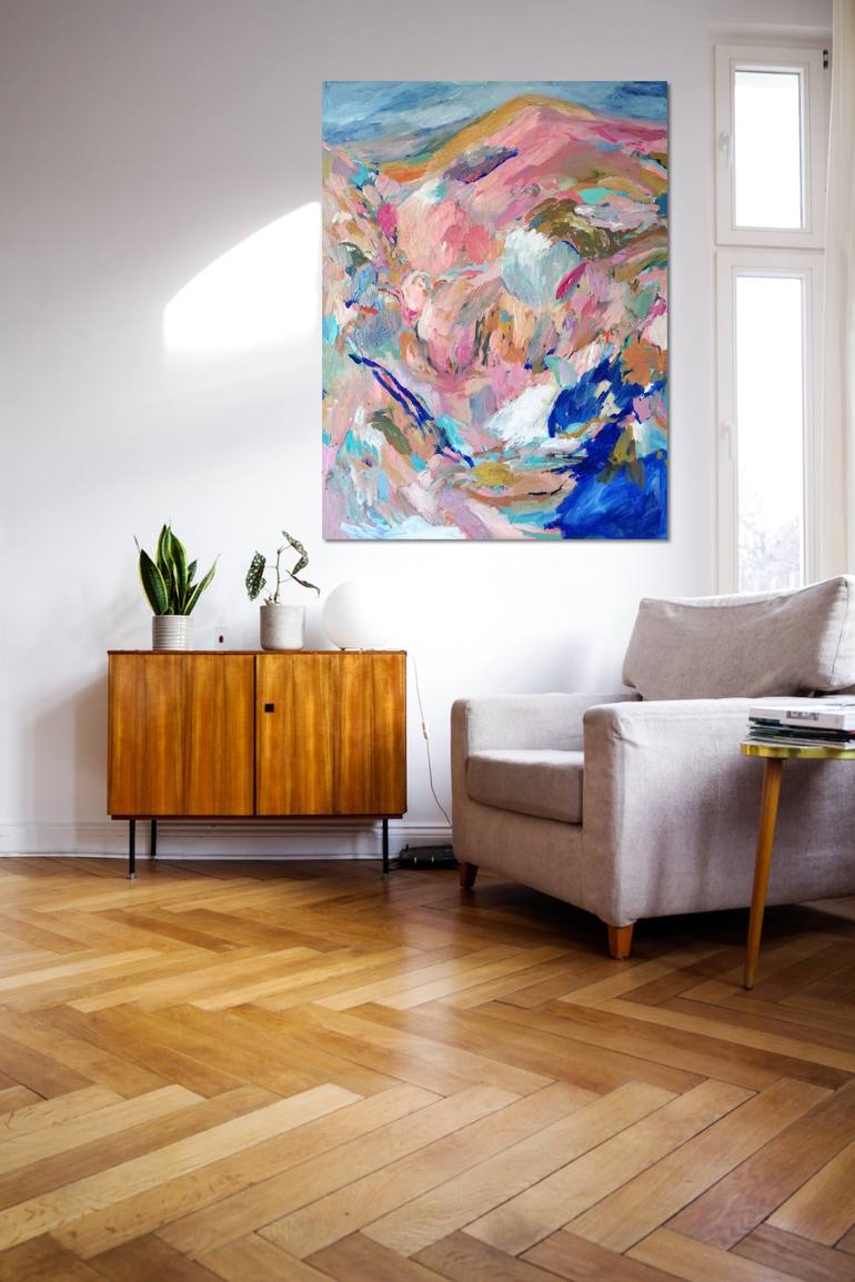 Original Contemporary Abstract Painting by Zuzana Petrakova