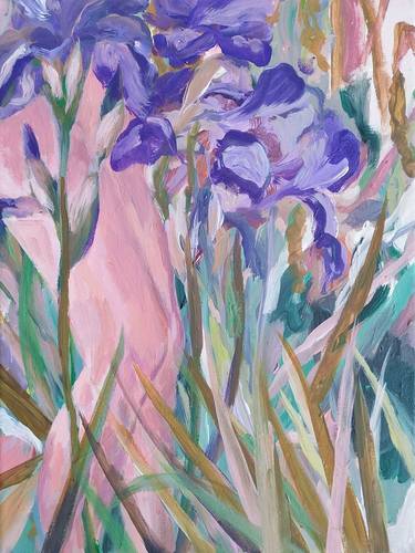 Violet Irises thumb