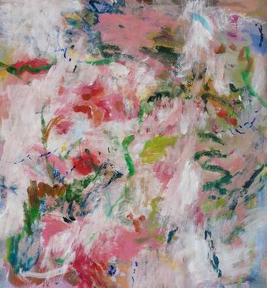 Original Abstract Expressionism Abstract Paintings by Zuzana Petrakova