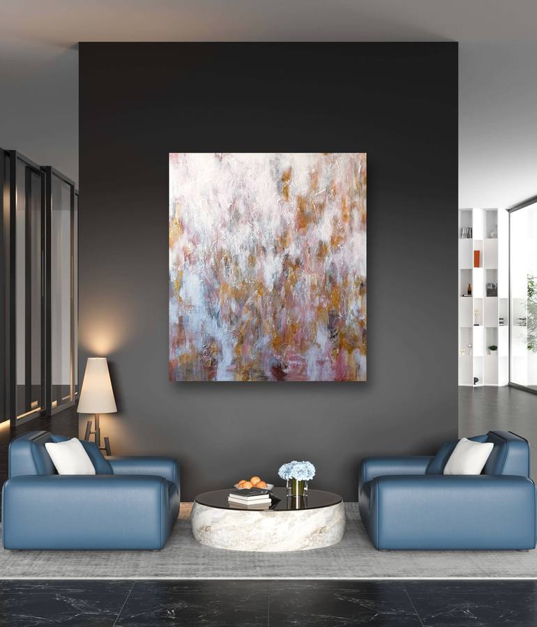 Original Fine Art Abstract Painting by Zuzana Petrakova