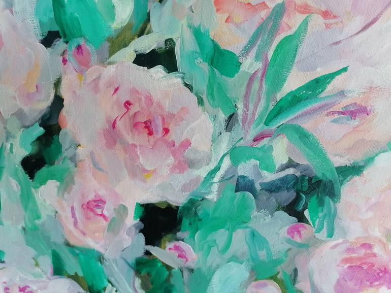 Original Fine Art Floral Painting by Zuzana Petrakova