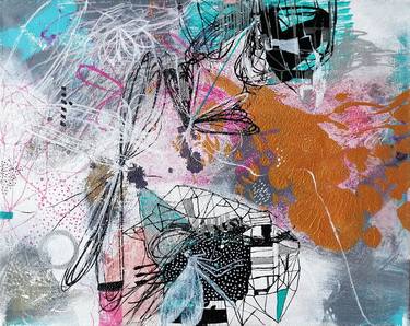 Original Abstract Paintings by Zuzana Petrakova