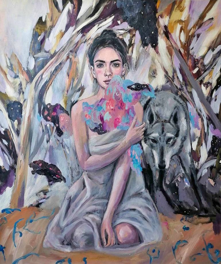Original Realism Fantasy Paintings by Zuzana Petrakova