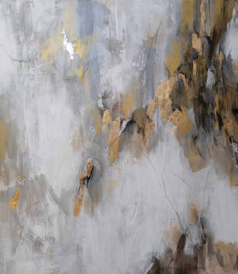 Original Fine Art Abstract Painting by Zuzana Petrakova