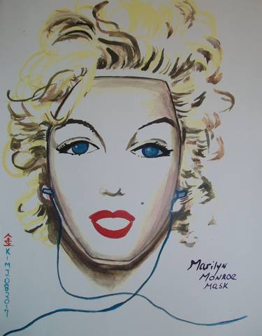 Print of Art Deco Celebrity Paintings by Jayce Kim